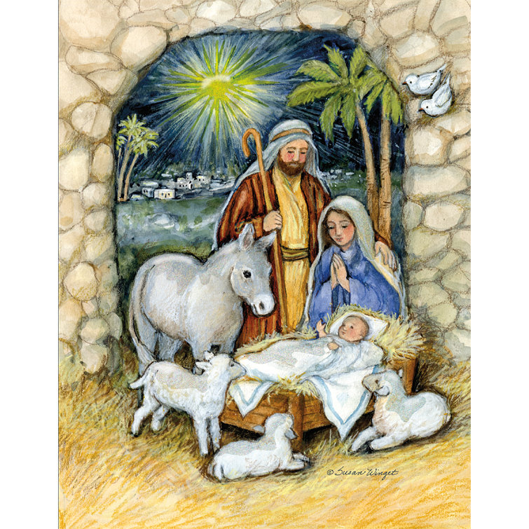 Nativity christmas deals cards